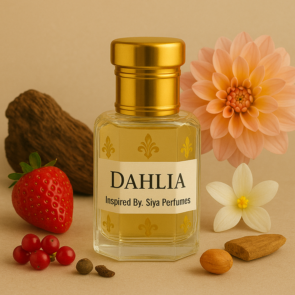 12ml Dahlia Pure Undiluted Perfume Oil / Attar Roll On