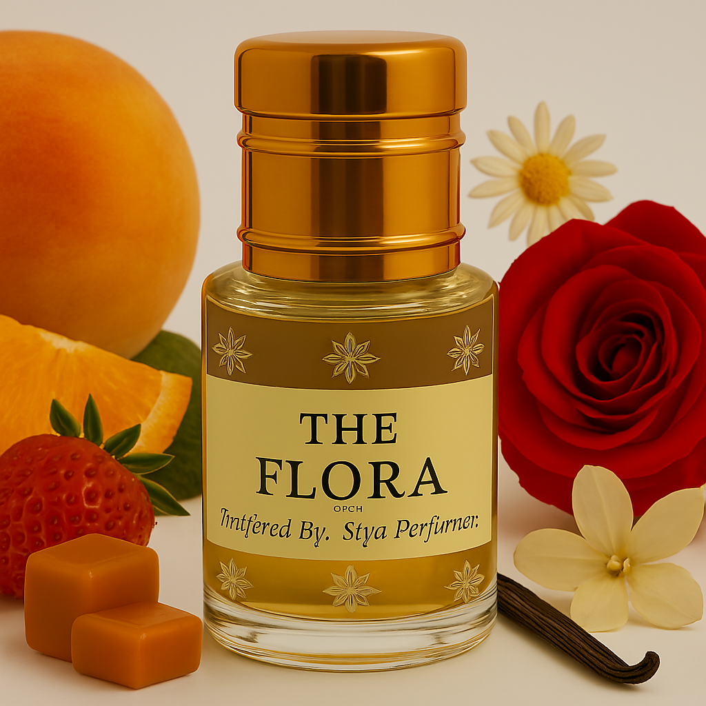 12ml The Flora Pure Undiluted Perfume Oil / Attar Roll On