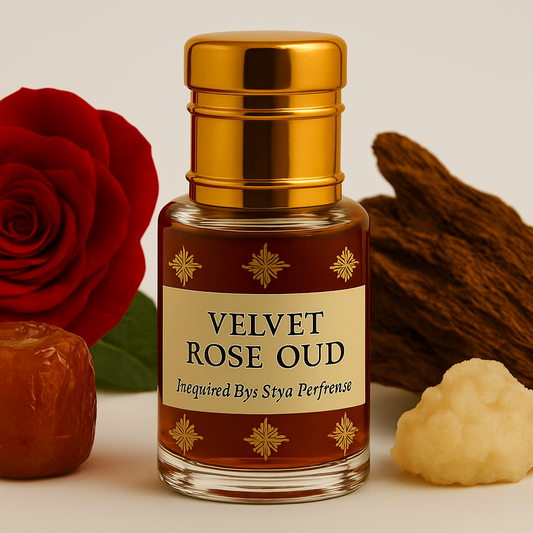 12ml Velvet Rose Oud Pure Undiluted Perfume Oil / Attar Roll On