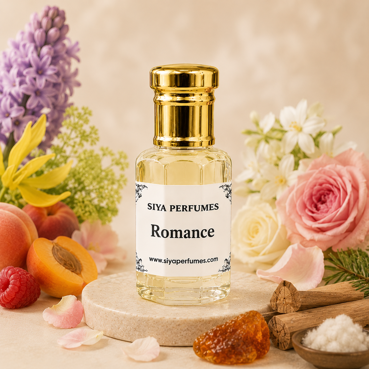 12ml Romance Pure Undiluted Perfume Oil / Attar Roll On