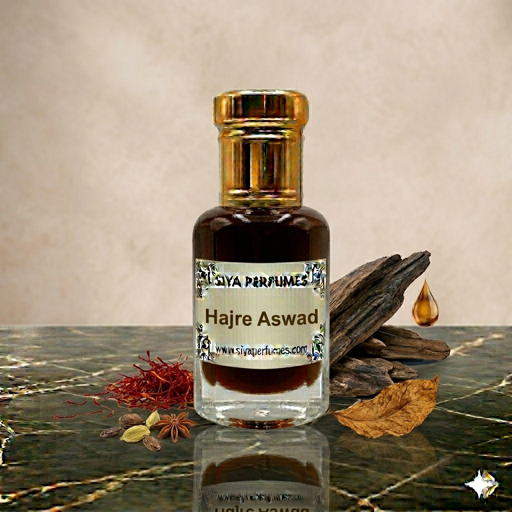 12ml Hajre Aswad Pure Undiluted Perfume Oil / Attar Roll On