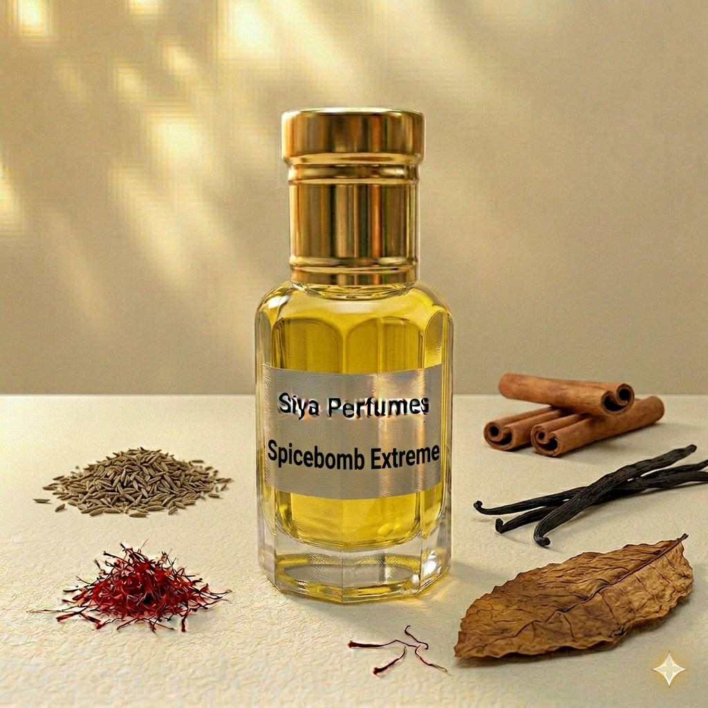 12ml Spice Bomb Extreme Pure Undiluted Perfume Oil / Attar Roll On
