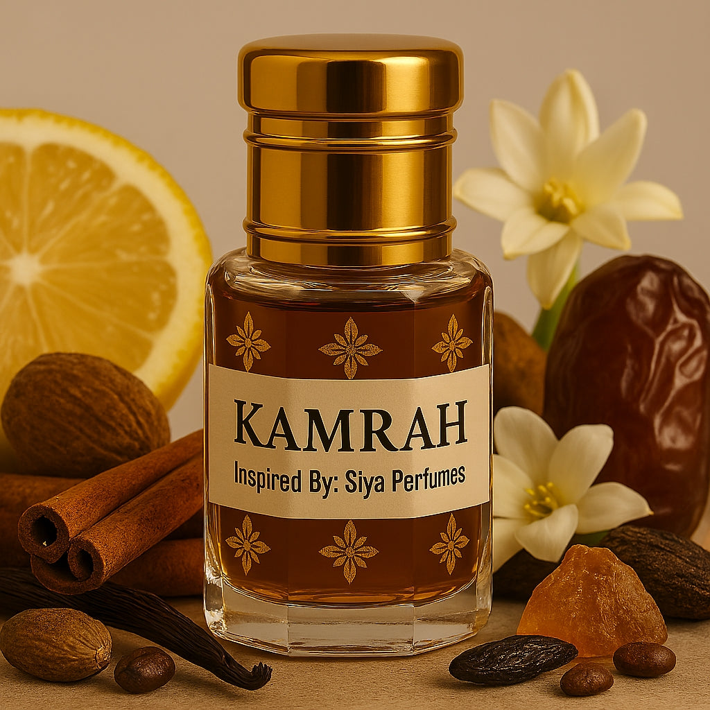 12ml Kamrah Pure Undiluted Perfume Oil / Attar Roll On