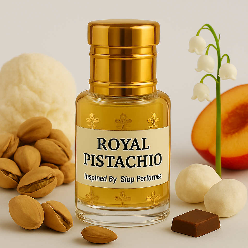 12ml Royal Pistachio Pure Undiluted Perfume Oil / Attar Roll On