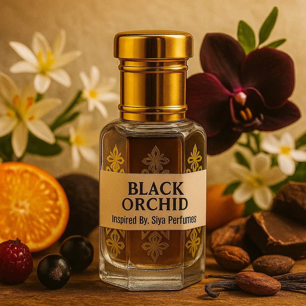 12ml Black Orchid Pure Undiluted Perfume Oil / Attar Roll On