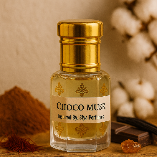 12ml Choco Musk Pure Undiluted Perfume Oil / Attar