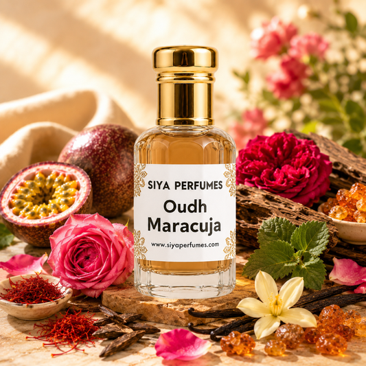 12ml Oud Marcuja Pure Undiluted Perfume Oil / Attar Roll On