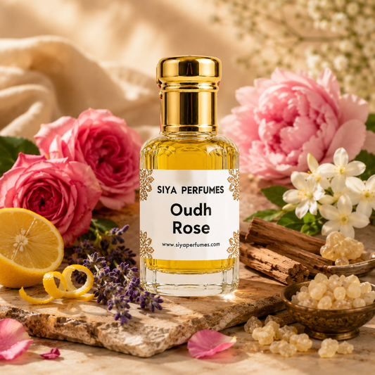 12ml Oud Rose Pure Undiluted Perfume Oil / Attar Roll On
