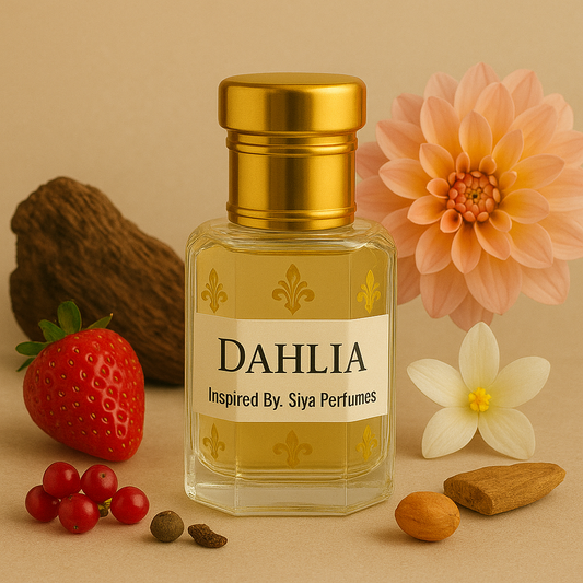 12ml Dahlia Pure Undiluted Perfume Oil / Attar Roll On