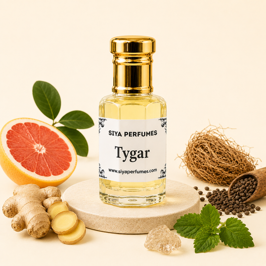 12ml Blv Tygar Pure Undiluted Perfume Oil / Attar Roll On