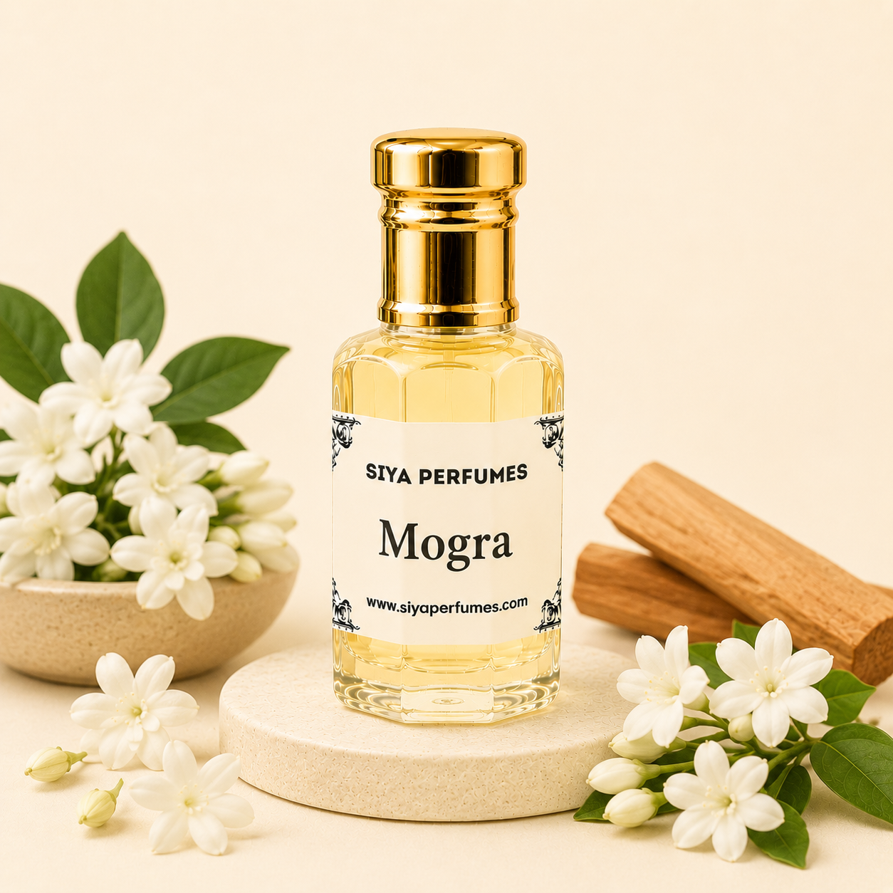 12ml Mogra Pure Undiluted Perfume Oil / Attar