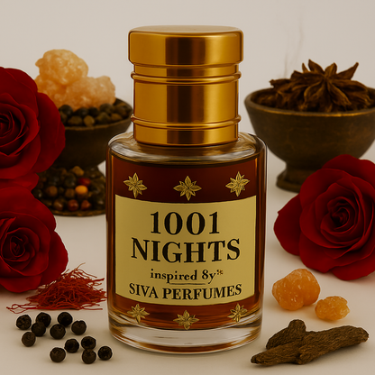 12ml 1001 Nights Pure Undiluted Perfume Oil / Attar Roll On