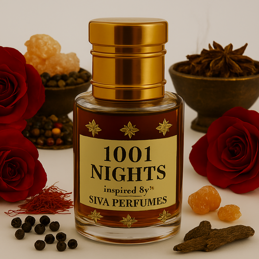 12ml 1001 Nights Pure Undiluted Perfume Oil / Attar Roll On