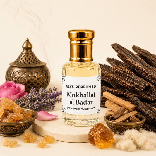 12ml Mukhallat al Badar Pure Undiluted Perfume Oil / Attar Roll On