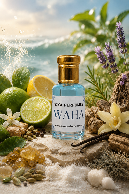 12ml Waha Pure Undiluted Perfume Oil / Attar Roll On