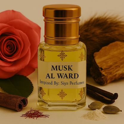 12ml Musk Al Ward Pure Undiluted Perfume Oil / Attar Roll On