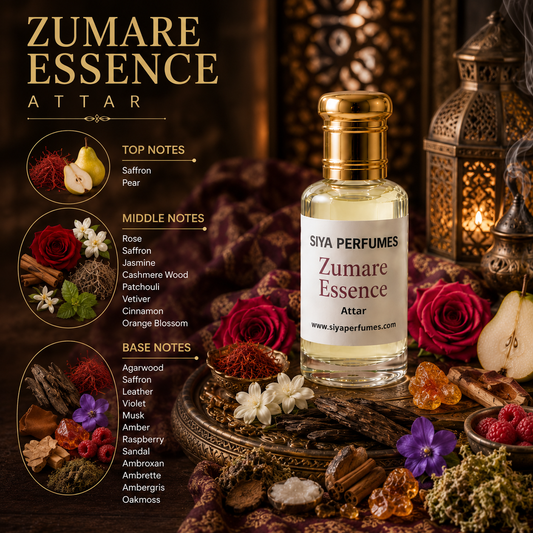 12ml Zumare Essence Pure Undiluted Perfume Oil / Attar Roll On
