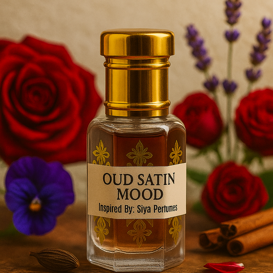 12ml Oud Satin Mood Pure Undiluted Perfume Oil / Attar Roll On