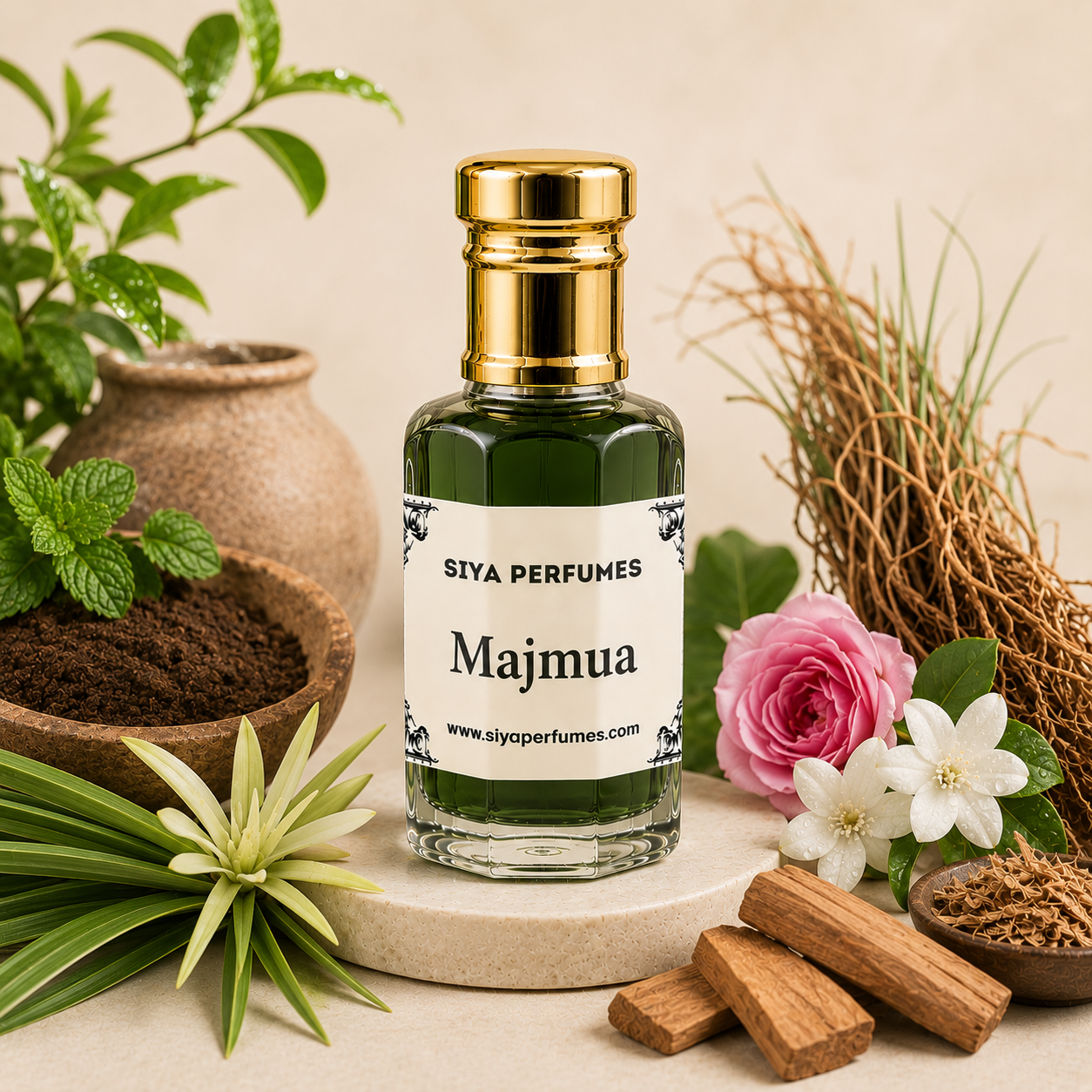 12ml Majmua Pure Undiluted Perfume Oil / Attar