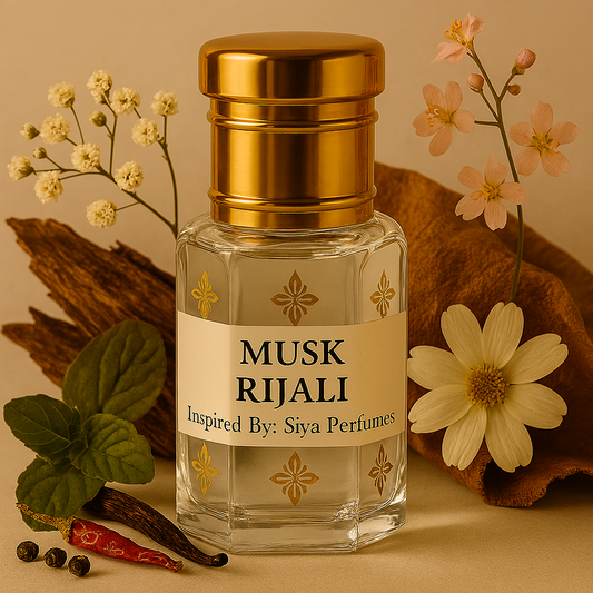 12ml Musk Rijali Pure Undiluted Perfume Oil / Attar Roll On