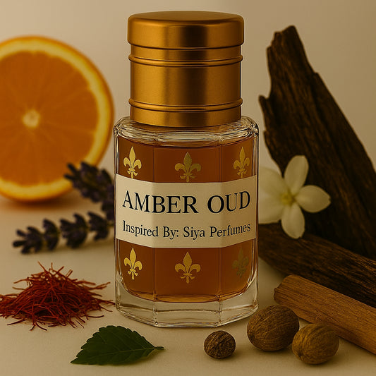 12ml Amber Oud Pure Undiluted Perfume Oil / Attar Roll On