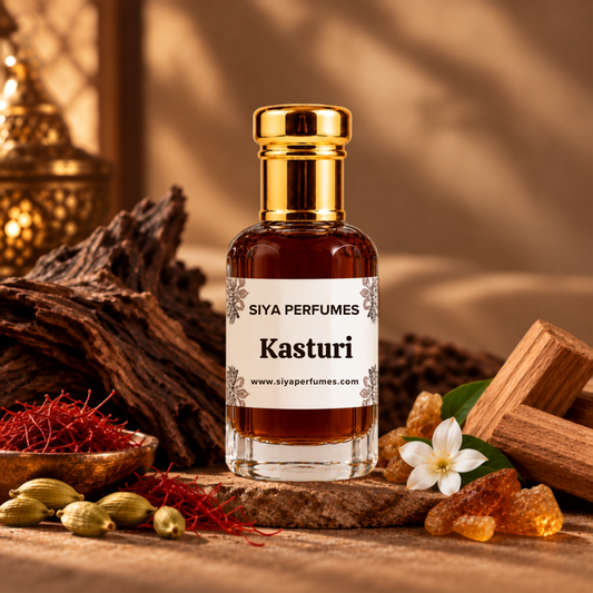 12ml Kasturi Pure Undiluted Perfume Oil / Attar