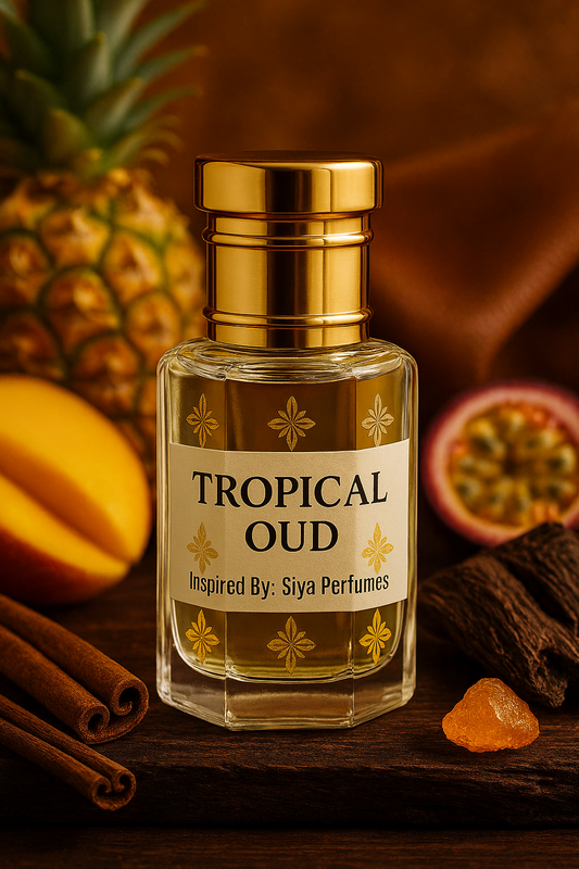 12ml Tropical Oud Pure Undiluted Perfume Oil / Attar Roll On