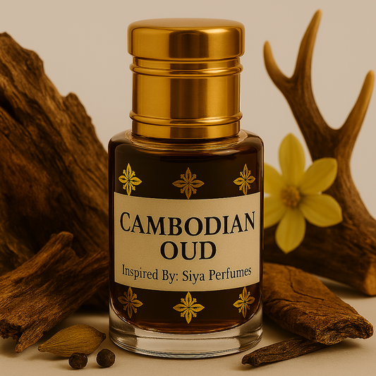 12ml Cambodian Oudh Pure Undiluted Perfume Oil / Attar Roll On
