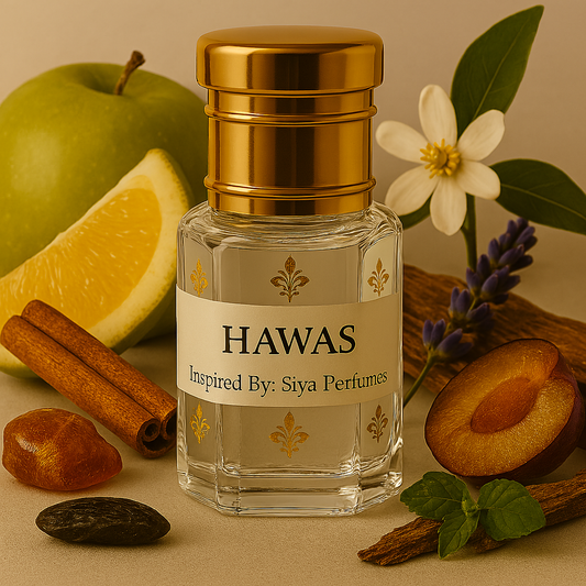 12ml Hawas Pure Undiluted Perfume Oil / Attar Roll On