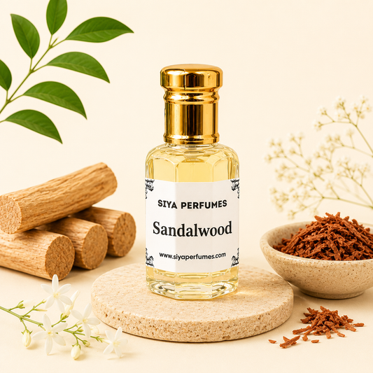 12ml Sandalwood Pure Undiluted Perfume Oil / Attar Roll On