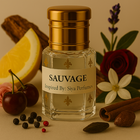 12ml Sauvage Pure Undiluted Perfume Oil / Attar Roll On