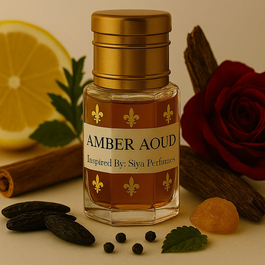 12ml Amber Aoud Pure Undiluted Perfume Oil / Attar Roll On