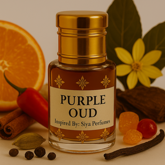 12ml Purple Oudh Pure Undiluted Perfume Oil / Attar Roll On
