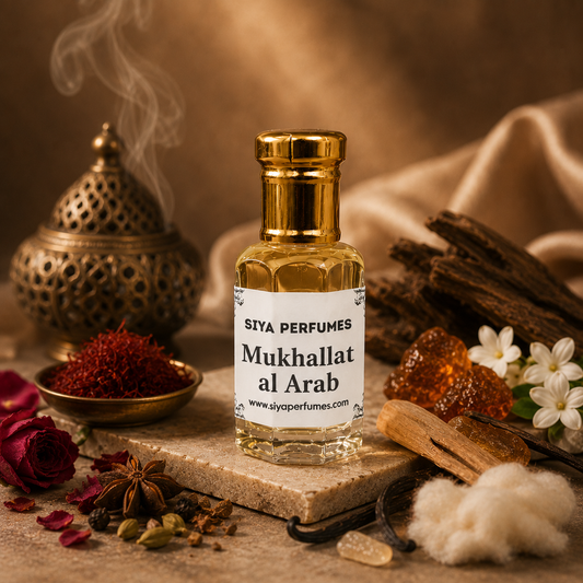 12ml Mukhallat Al Arab Pure Undiluted Perfume Oil / Attar Roll On