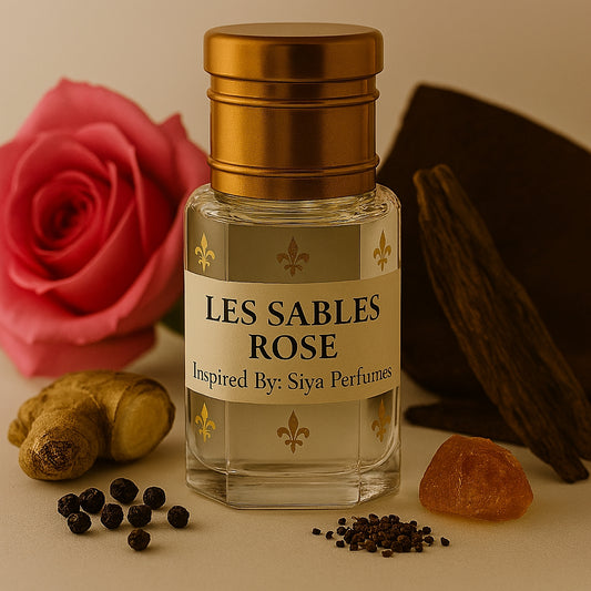 12ml Les Sables Rose Pure Undiluted Perfume Oil / Attar Roll On