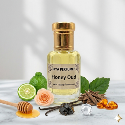 12ml Honey Oud Pure Undiluted Perfume Oil / Attar Roll On