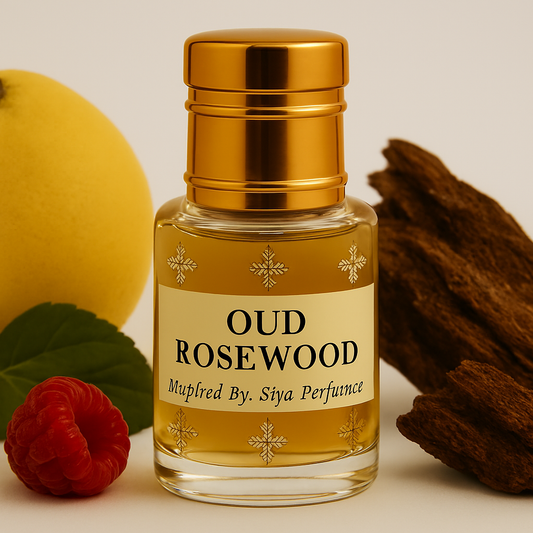 12ml Oud Rosewood Pure Undiluted Perfume Oil / Attar Roll On