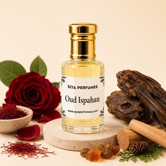 12ml Oud Ispahan Pure Undiluted Perfume Oil / Attar Roll On