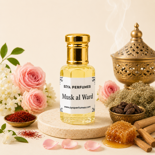 12ml Musk Al Ward Pure Undiluted Perfume Oil / Attar Roll On
