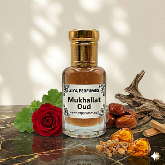 12ml Mukhallat al Oudh Pure Undiluted Perfume Oil / Attar Roll On