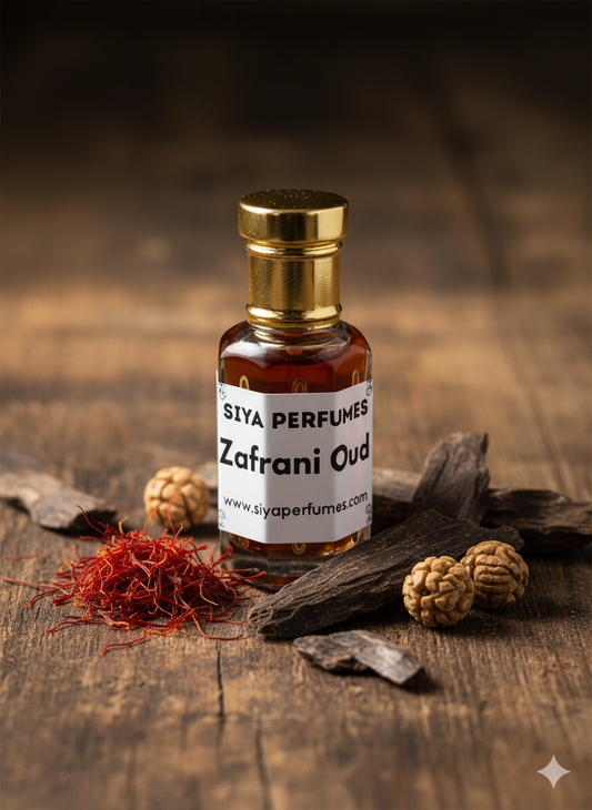 12ml Zafrani Oud Pure Undiluted Perfume Oil / Attar Roll On