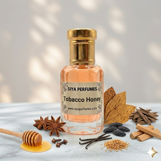 12ml Tobacco Honey Pure Undiluted Perfume Oil / Attar Roll On