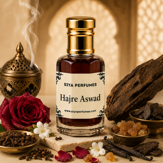 12ml Hajre Aswad Pure Undiluted Perfume Oil / Attar Roll On