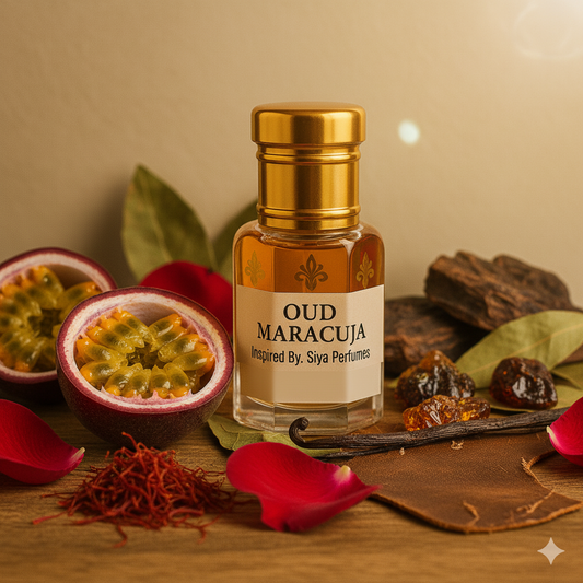 12ml Oud Marcuja Pure Undiluted Perfume Oil / Attar Roll On
