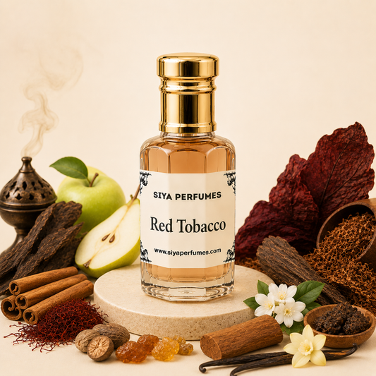12ml Red Tobacco Pure Undiluted Perfume Oil / Attar Roll On
