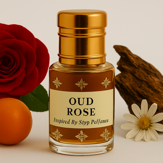 12ml Oud Rose Pure Undiluted Perfume Oil / Attar Roll On
