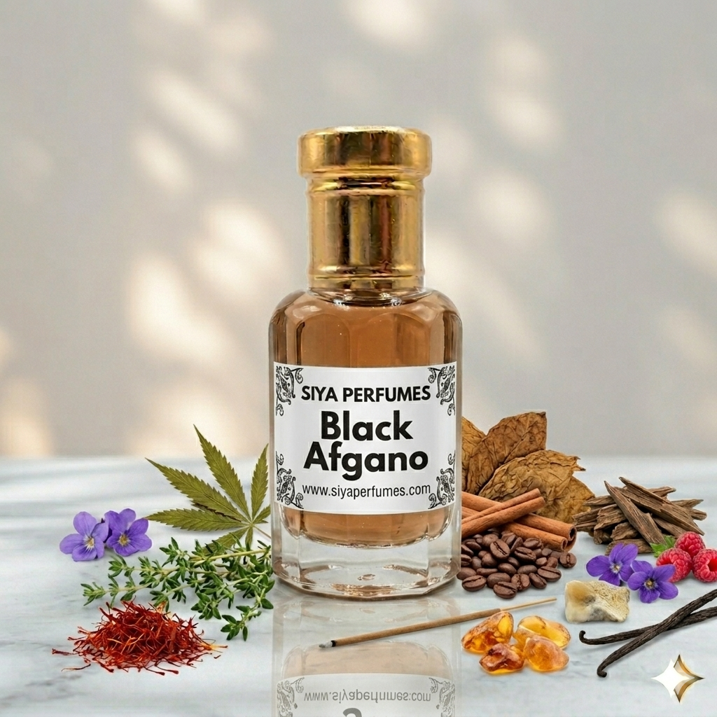 12ml Black Afgano Pure Undiluted Perfume Oil / Attar Roll On