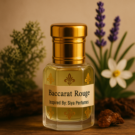 12ml Baccarat Rouge Pure Undiluted Perfume Oil / Attar Roll On