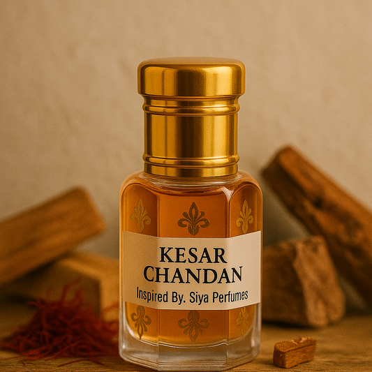 12ml Kesar Chandan Pure Undiluted Perfume Oil / Attar